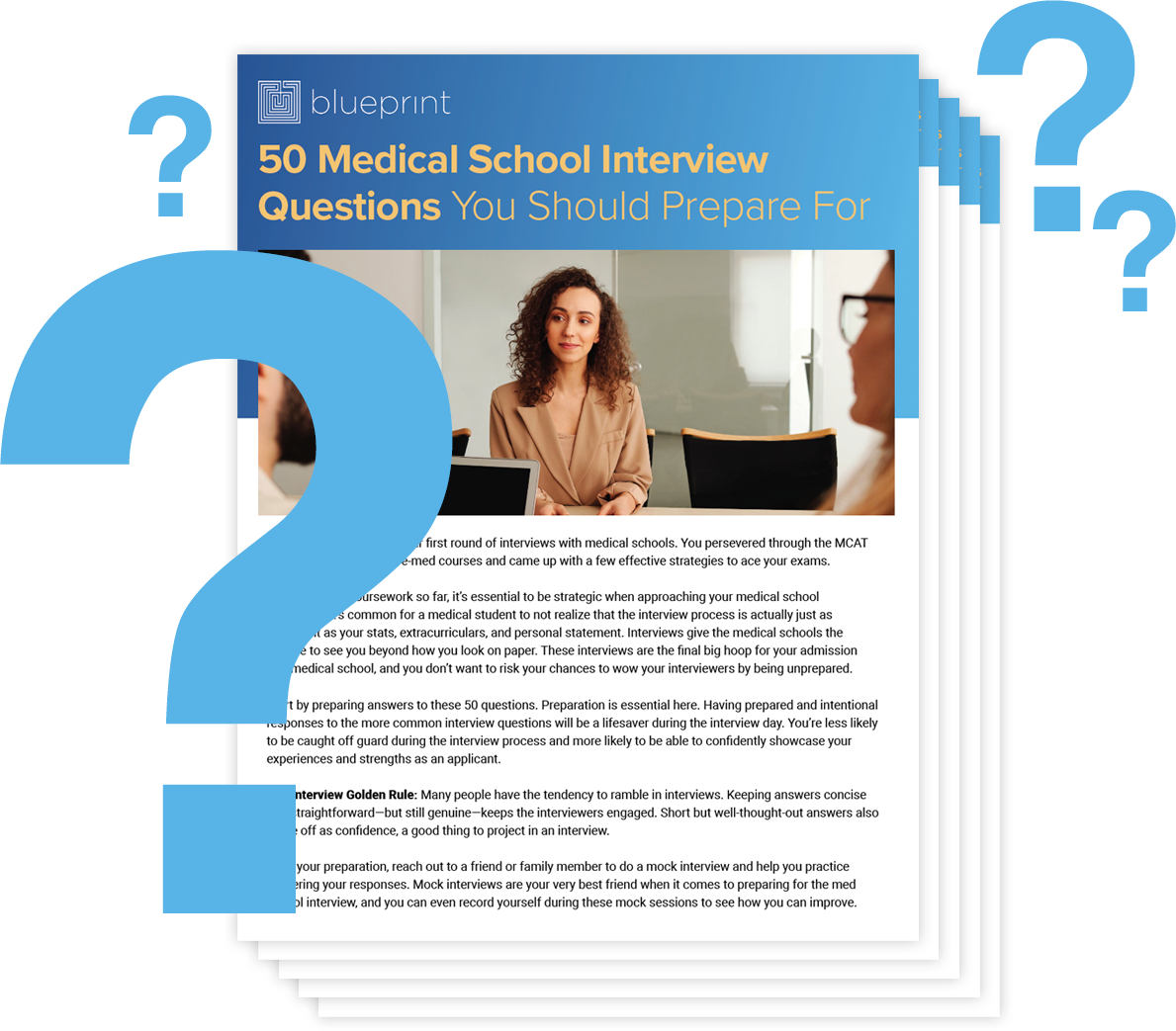 Free Sample Med School Interview Questions & Guidance Blueprint Prep